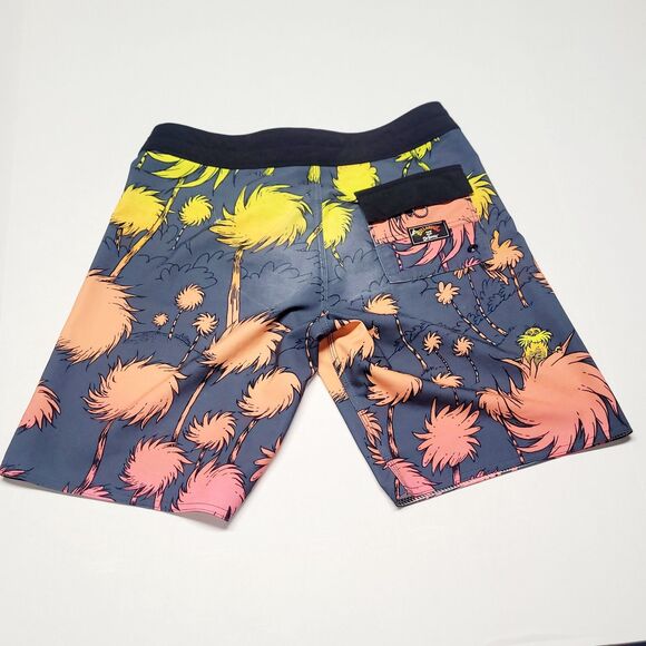 Billabong Other - Billabong Board Shorts Dr Seuss Lorax  Size 27 Swim Trunks Beach EUC
